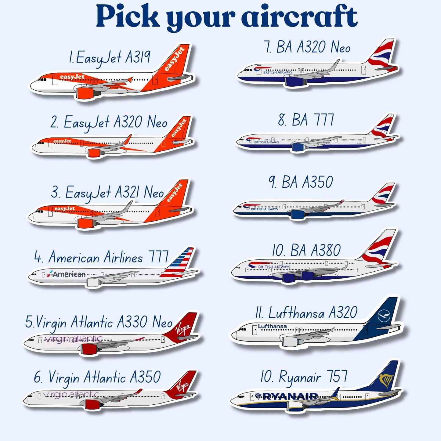 Cabin Crew Birthday Card