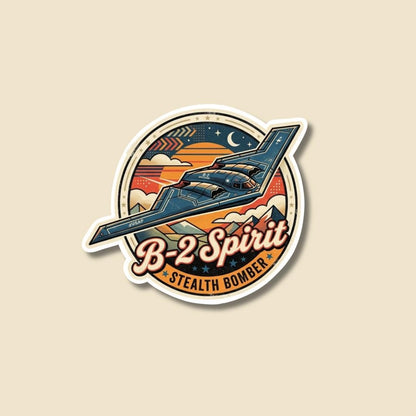 B2 Spirit Military Sticker