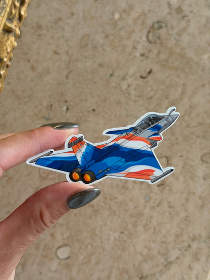 Rafale Fighter Jet Airplane Sticker