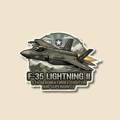 F35 Lightning II Sticker