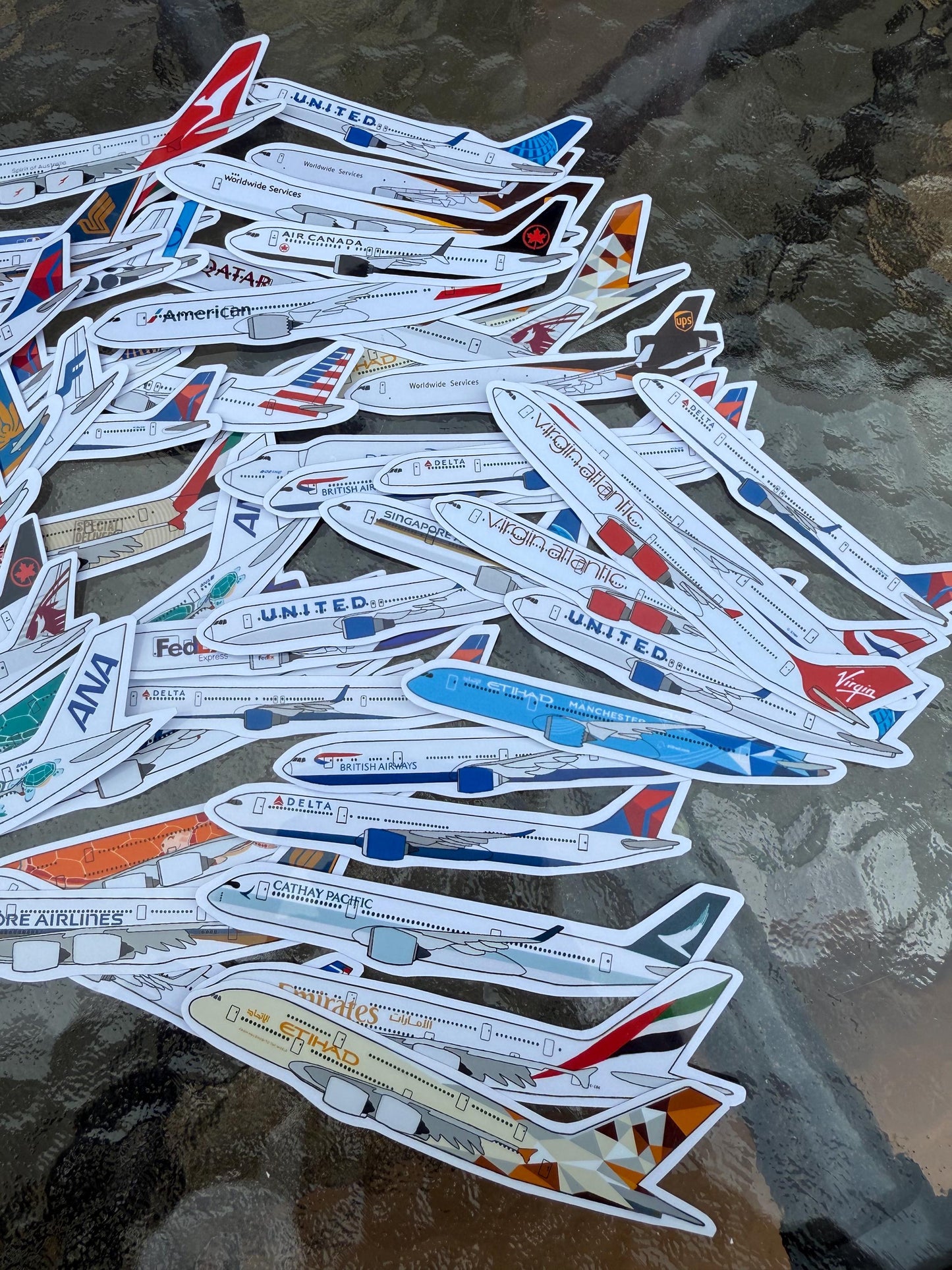 Mystery Commercial Sticker Bundle