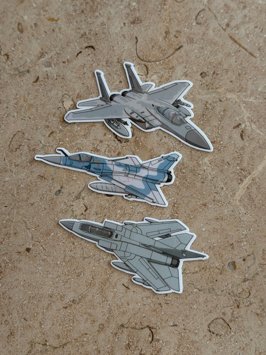 The 4th Gen Fighter Bundle - Sticker Pack