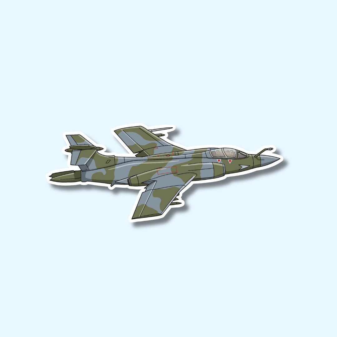 Blackburn Buccaneer Fighter Jet Sticker