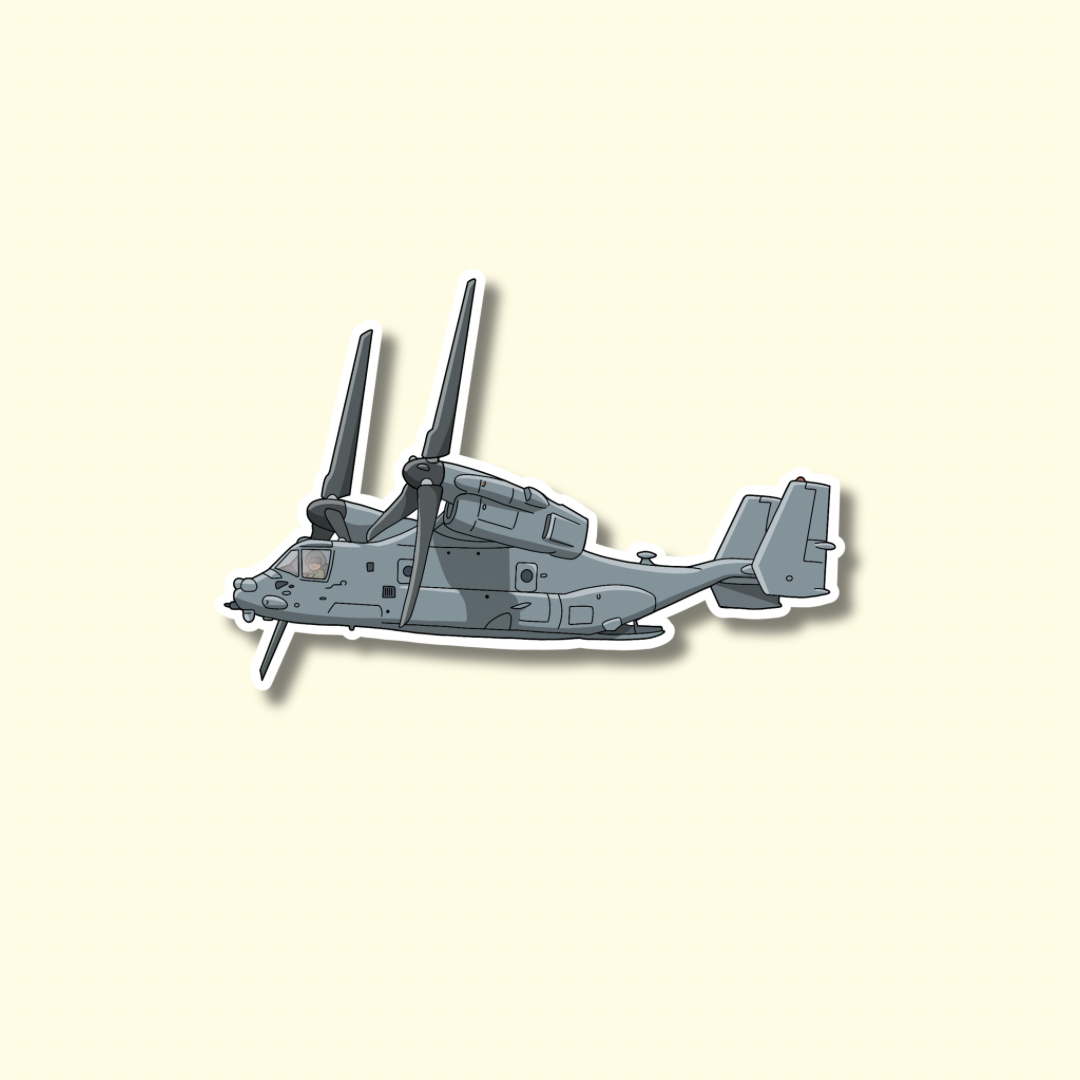 V22 Osprey Military Sticker