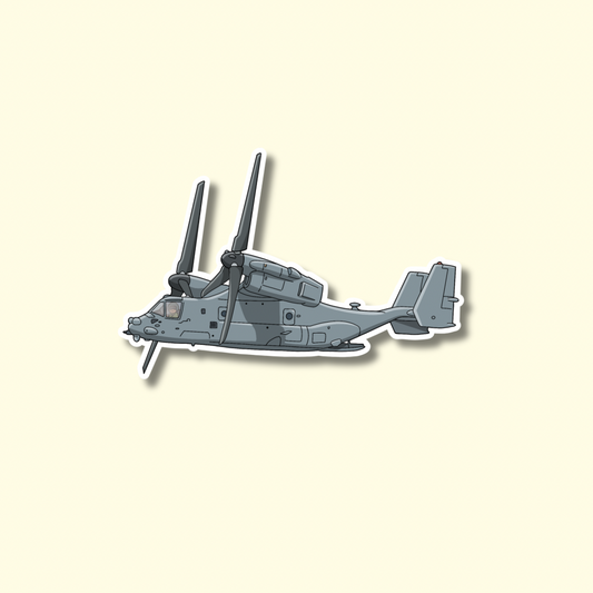 V22 Osprey Military Sticker