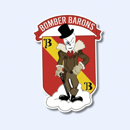 B52 Stratofortress Nose Art Sticker