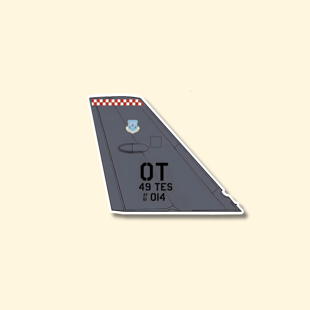 B52 Stratofortress Tail Sticker