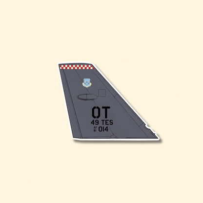 B52 Stratofortress Tail Sticker