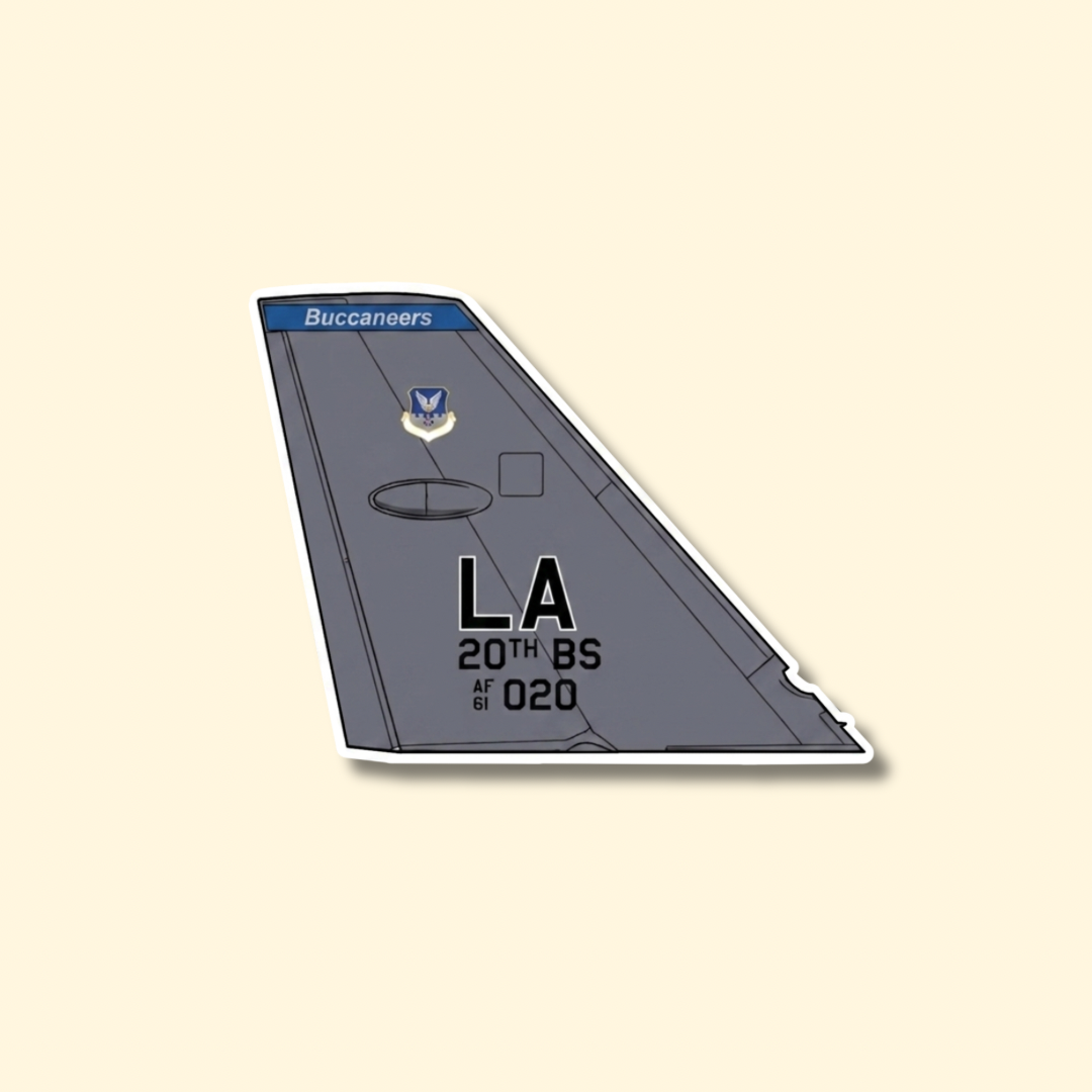 B52 Stratofortress Tail Sticker