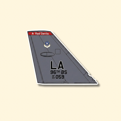 B52 Stratofortress Tail Sticker