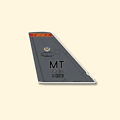 B52 Stratofortress Tail Sticker