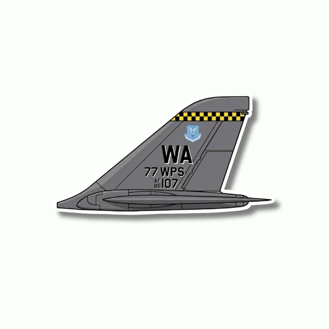 B1 Lancer Tail Sticker