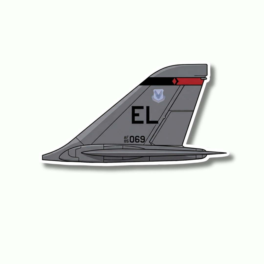 B1 Lancer Tail Sticker