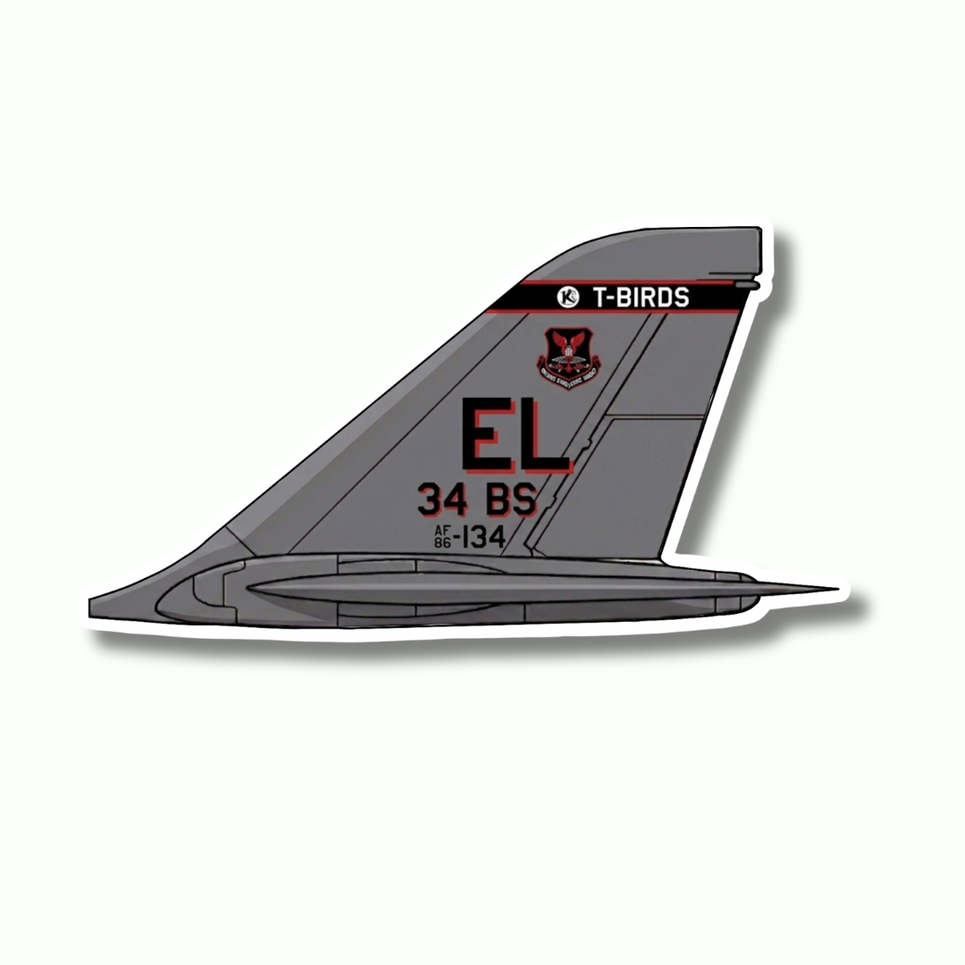 B1 Lancer Tail Sticker