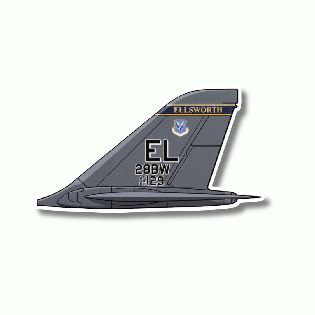 B1 Lancer Tail Sticker