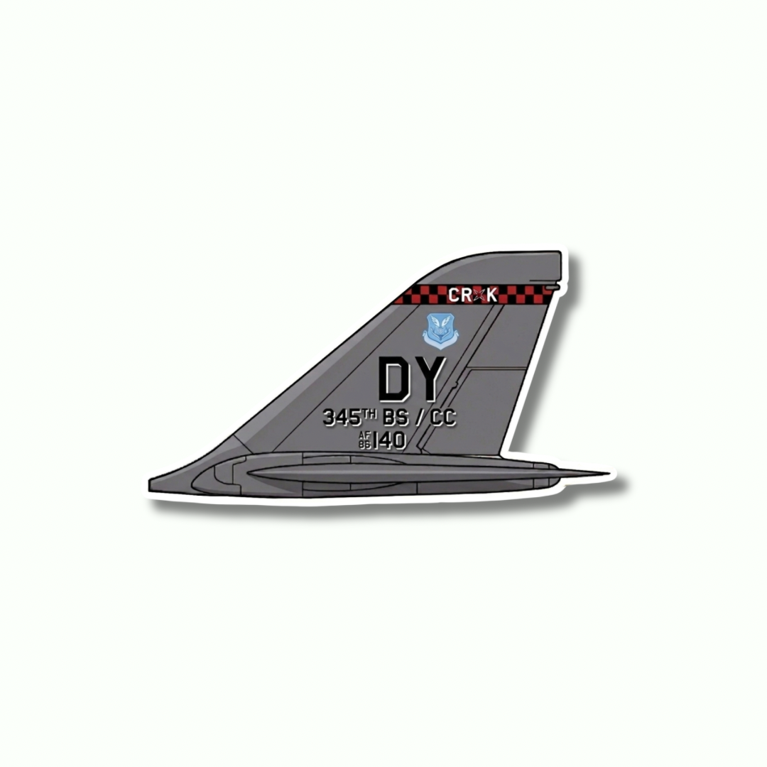 B1 Lancer Tail Sticker