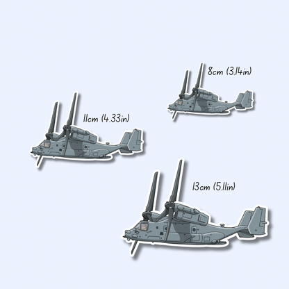 V22 Osprey Military Sticker