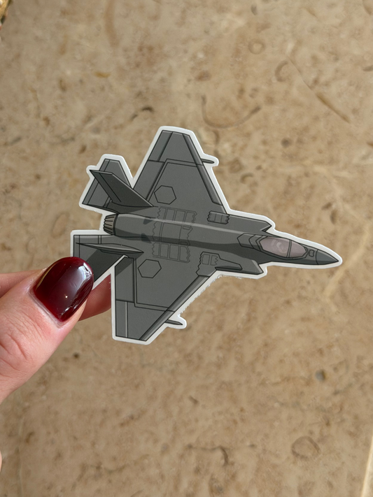F35C Lightning II Fighter Jet Sticker