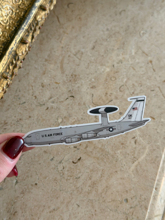 E3 Sentry Military Sticker