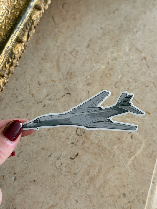 B1 Lancer Military Sticker