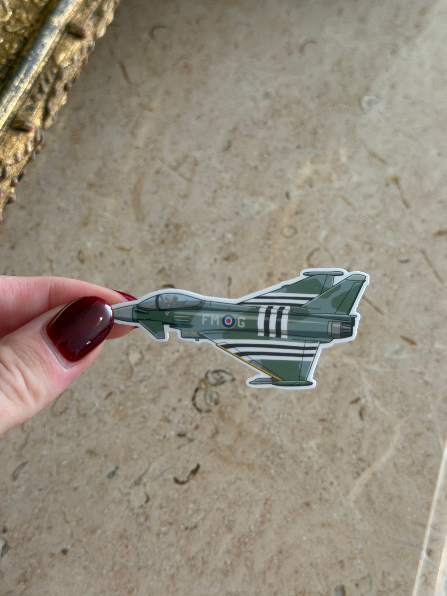 Eurofighter Typhoon Moggy Livery Aircraft Sticker