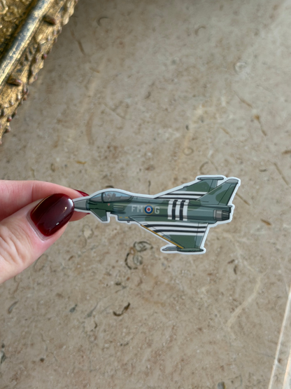 Eurofighter Typhoon Moggy Livery Aircraft Sticker
