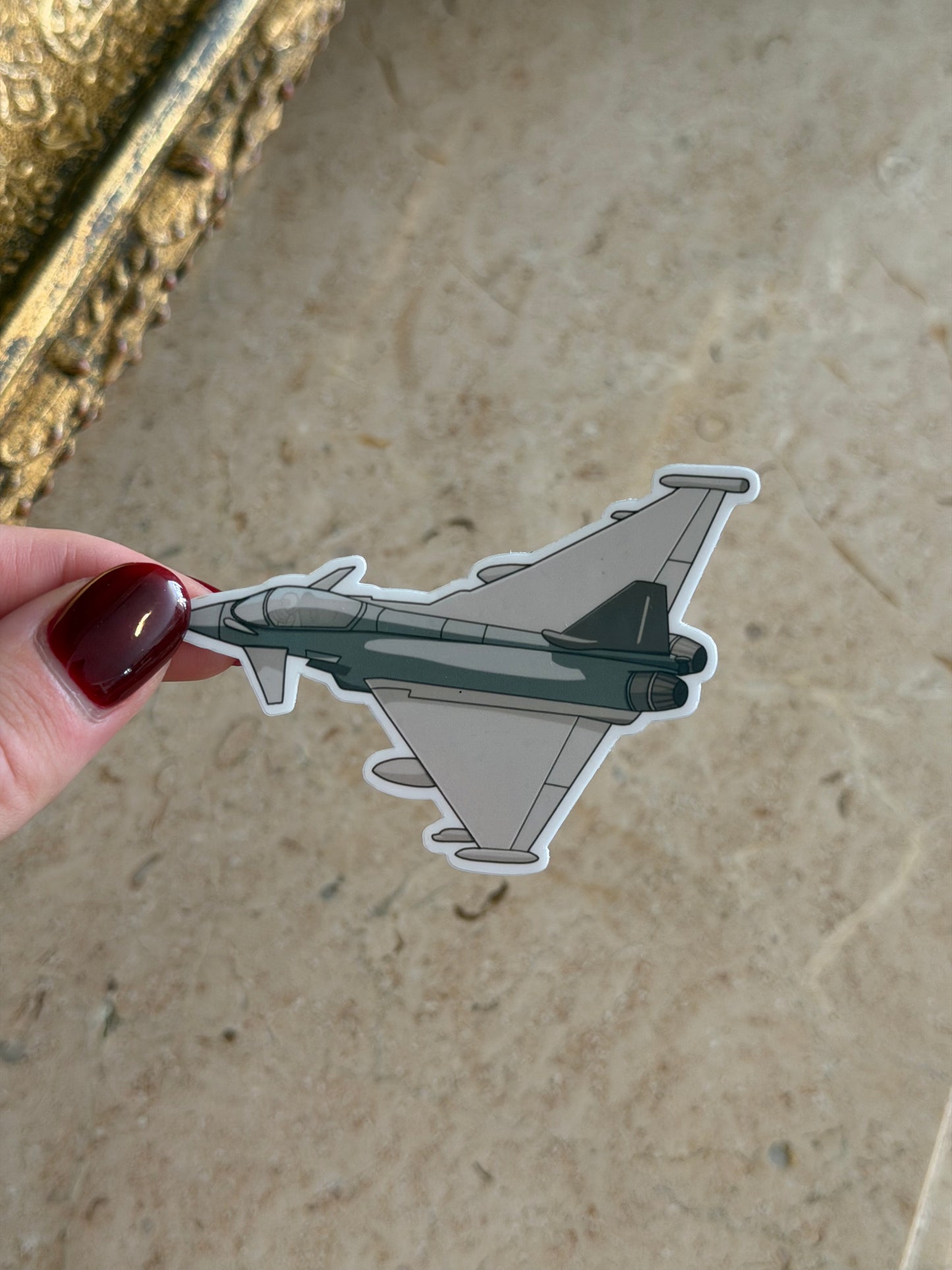 Eurofighter Typhoon Airplane Sticker
