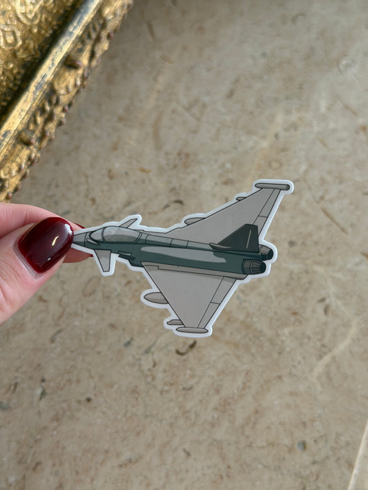 Eurofighter Typhoon Airplane Sticker