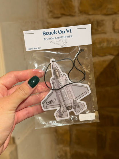 F35 Lightning II Fighter Jet Air Freshener