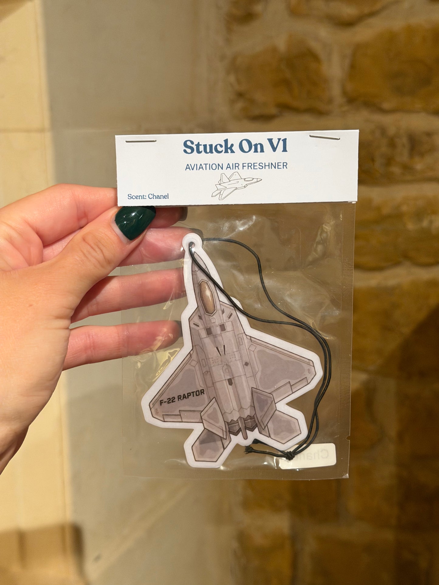 F22 Raptor Fighter Jet Air Freshener