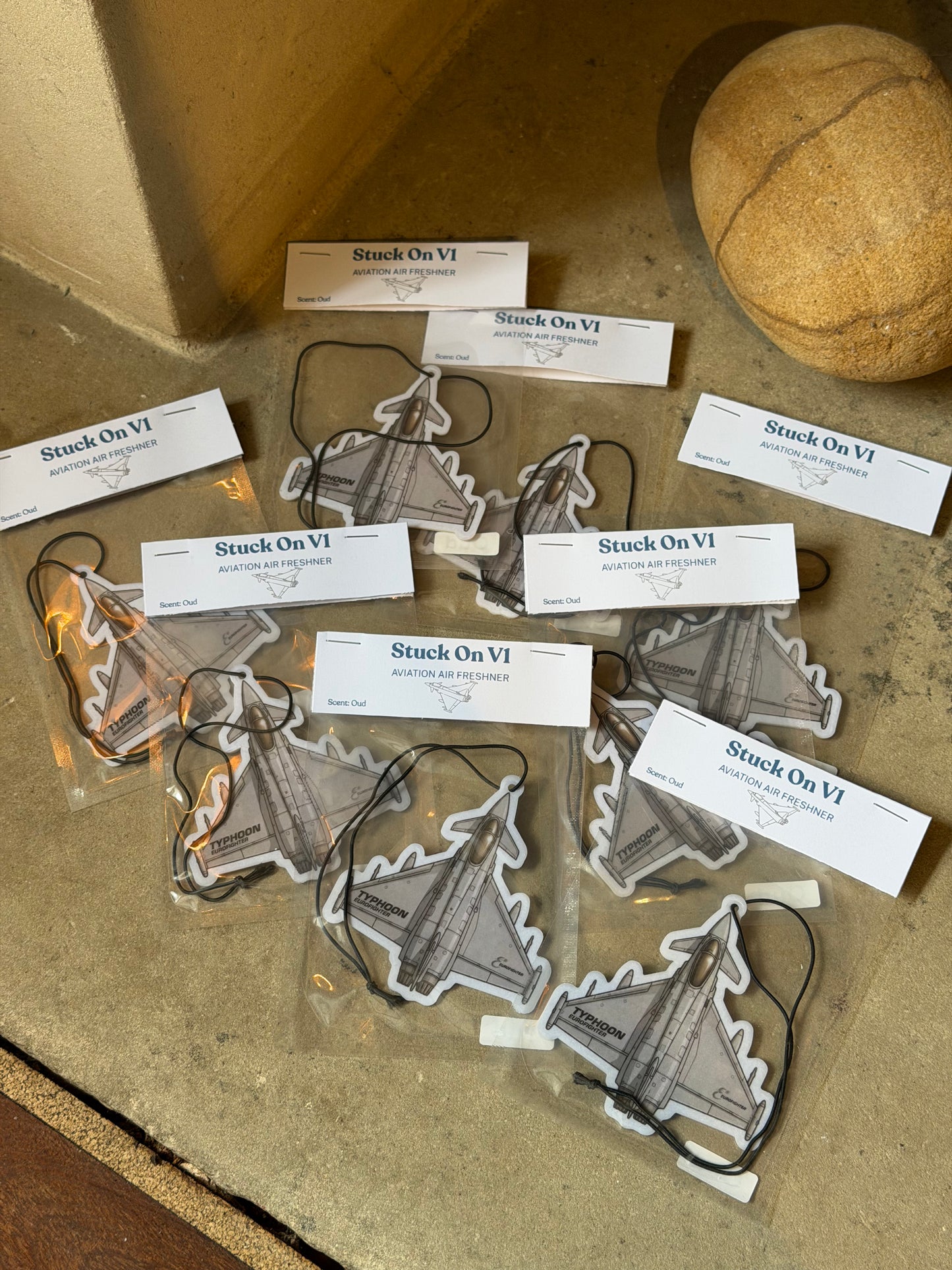 Eurofighter Typhoon Fighter Jet Air Freshener