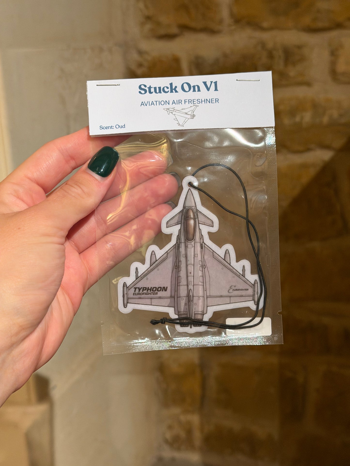 Eurofighter Typhoon Fighter Jet Air Freshener