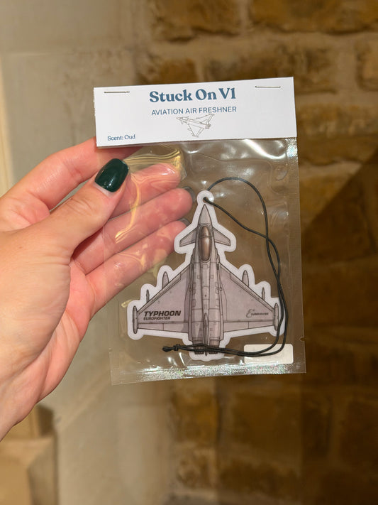 Eurofighter Typhoon Fighter Jet Air Freshener