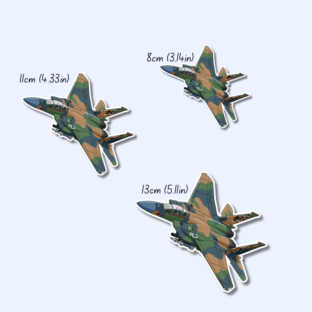 F15 Eagle Karma 52 Airplane Sticker