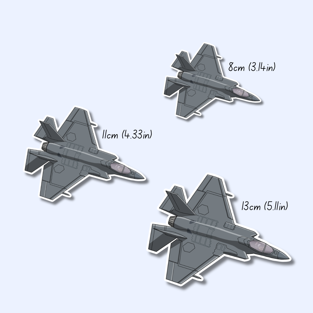 F35C Lightning II Fighter Jet Sticker