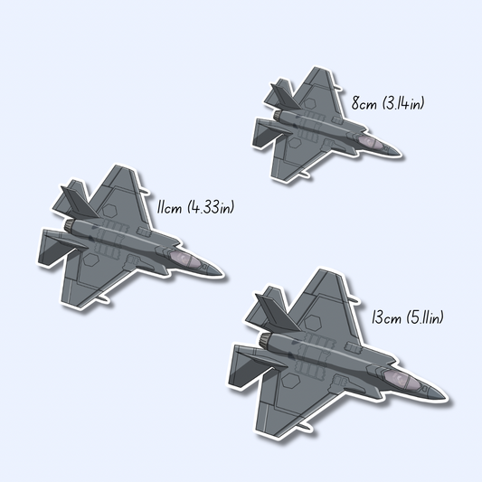 F35C Lightning II Fighter Jet Sticker