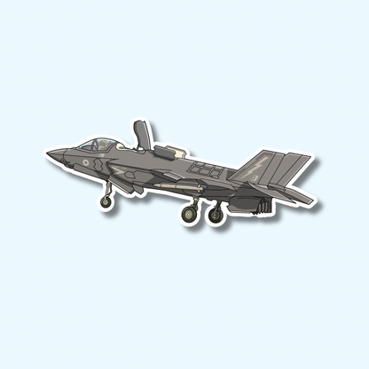 F35B Lightning II Fighter Jet Sticker