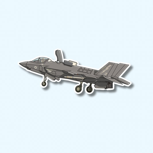 F35B Lightning II Fighter Jet Sticker