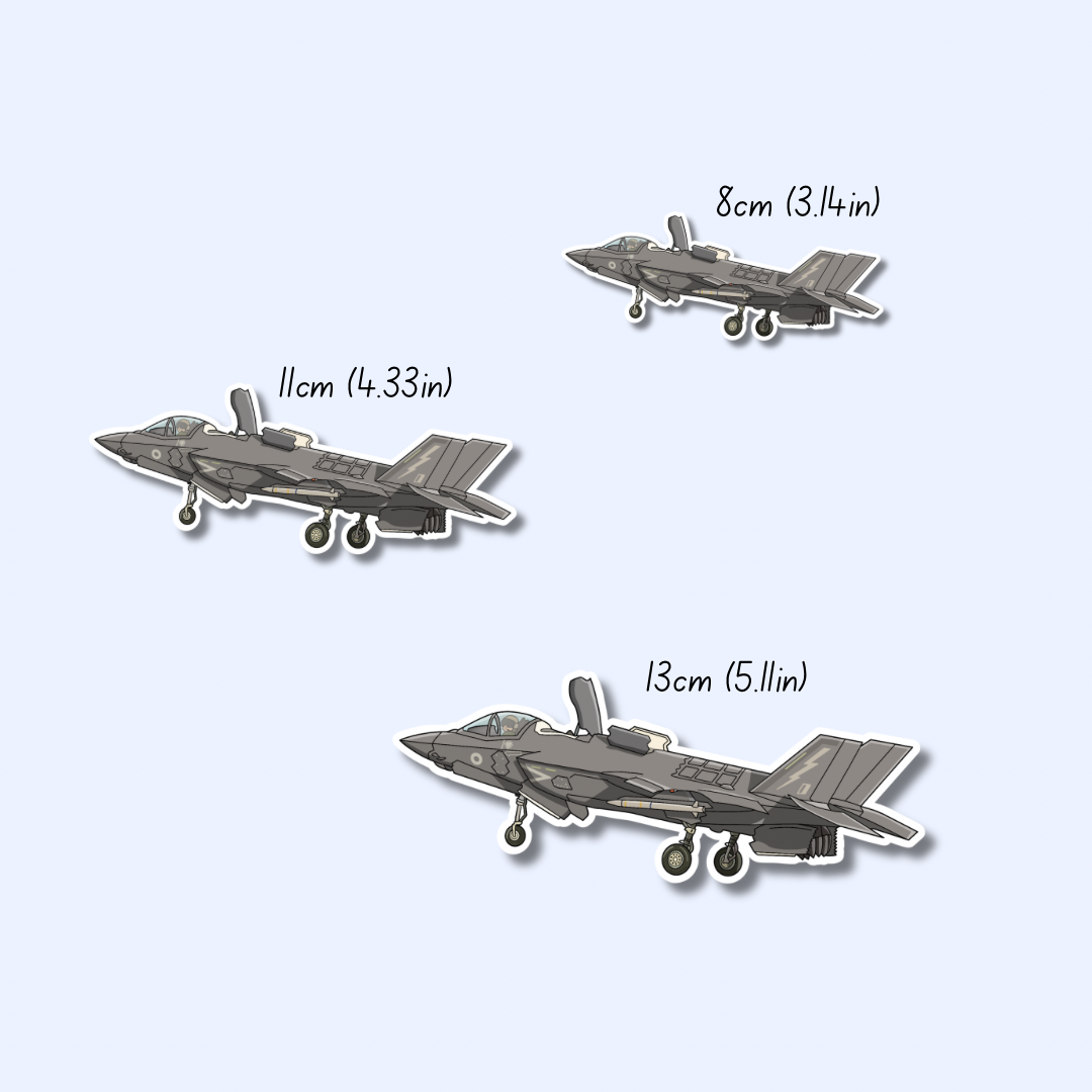 F35B Lightning II Fighter Jet Sticker