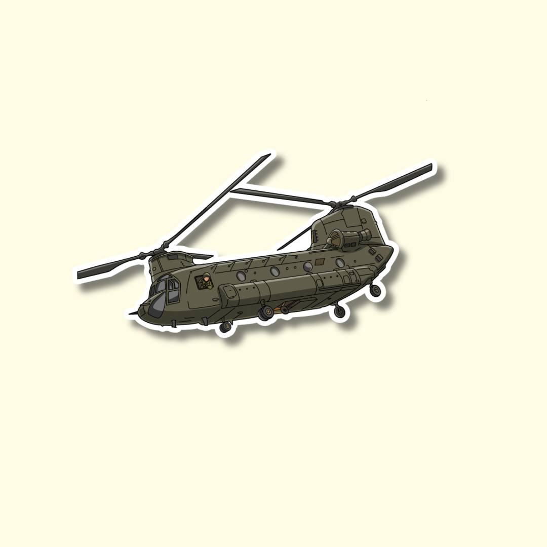 CH-47 Chinook Military Sticker