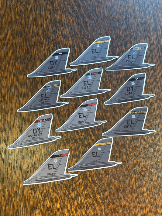 B1 Lancer Tail Sticker