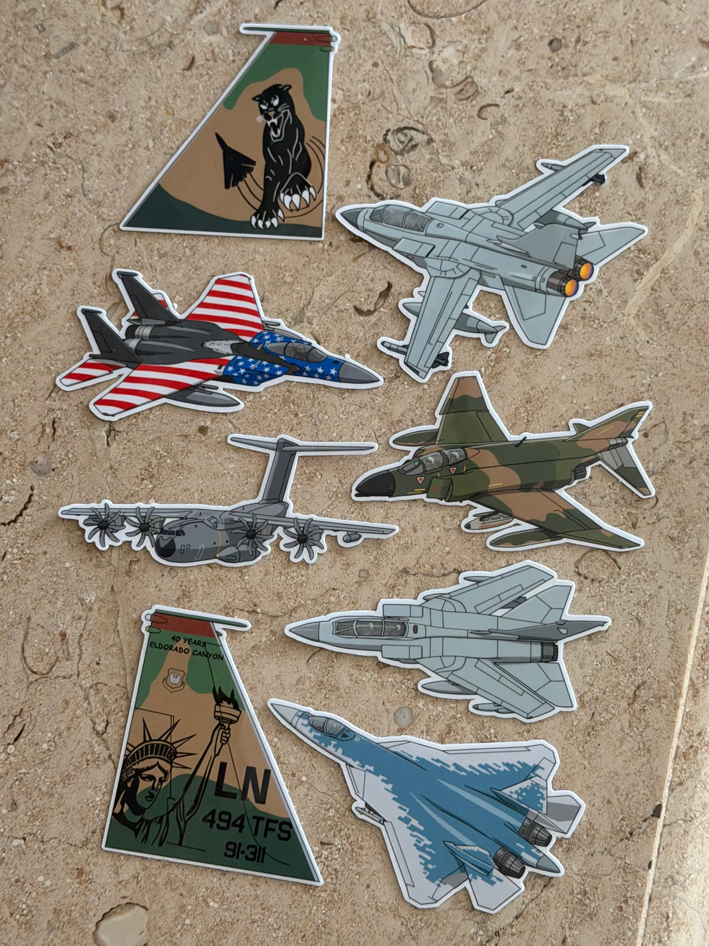 F15 Eagle Karma 52 Tail Sticker