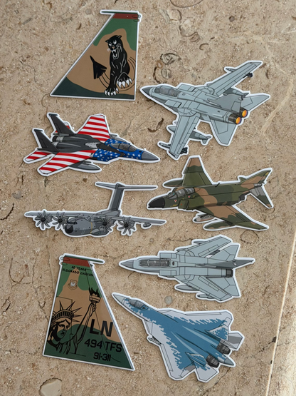 F15 Eagle Karma 52 Tail Sticker
