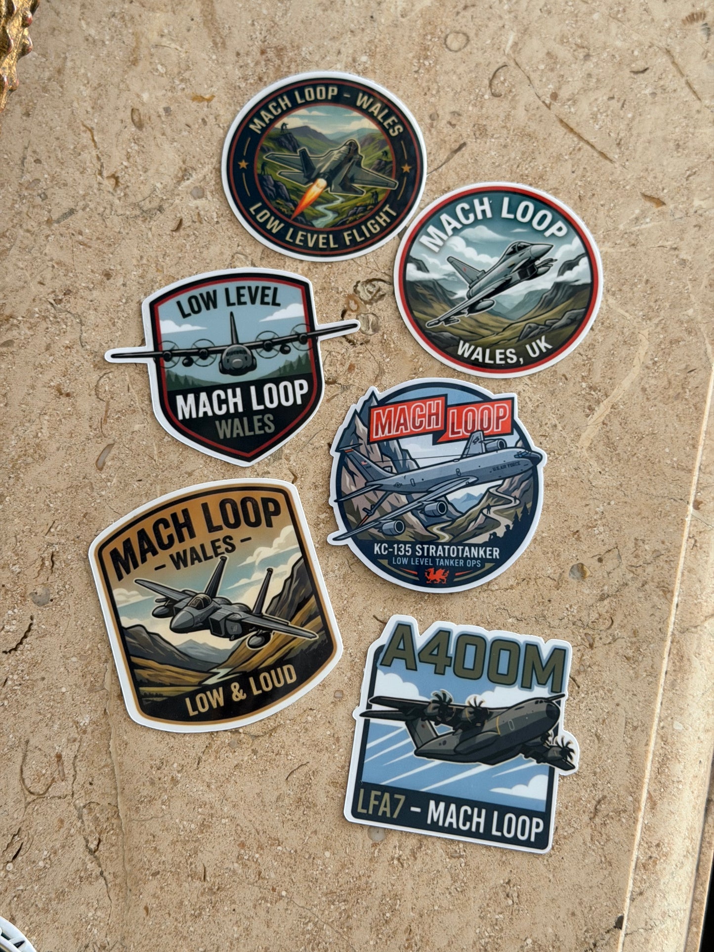 Eurofighter Typhoon Mach Loop Sticker