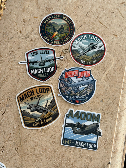 F35 Mach Loop Sticker