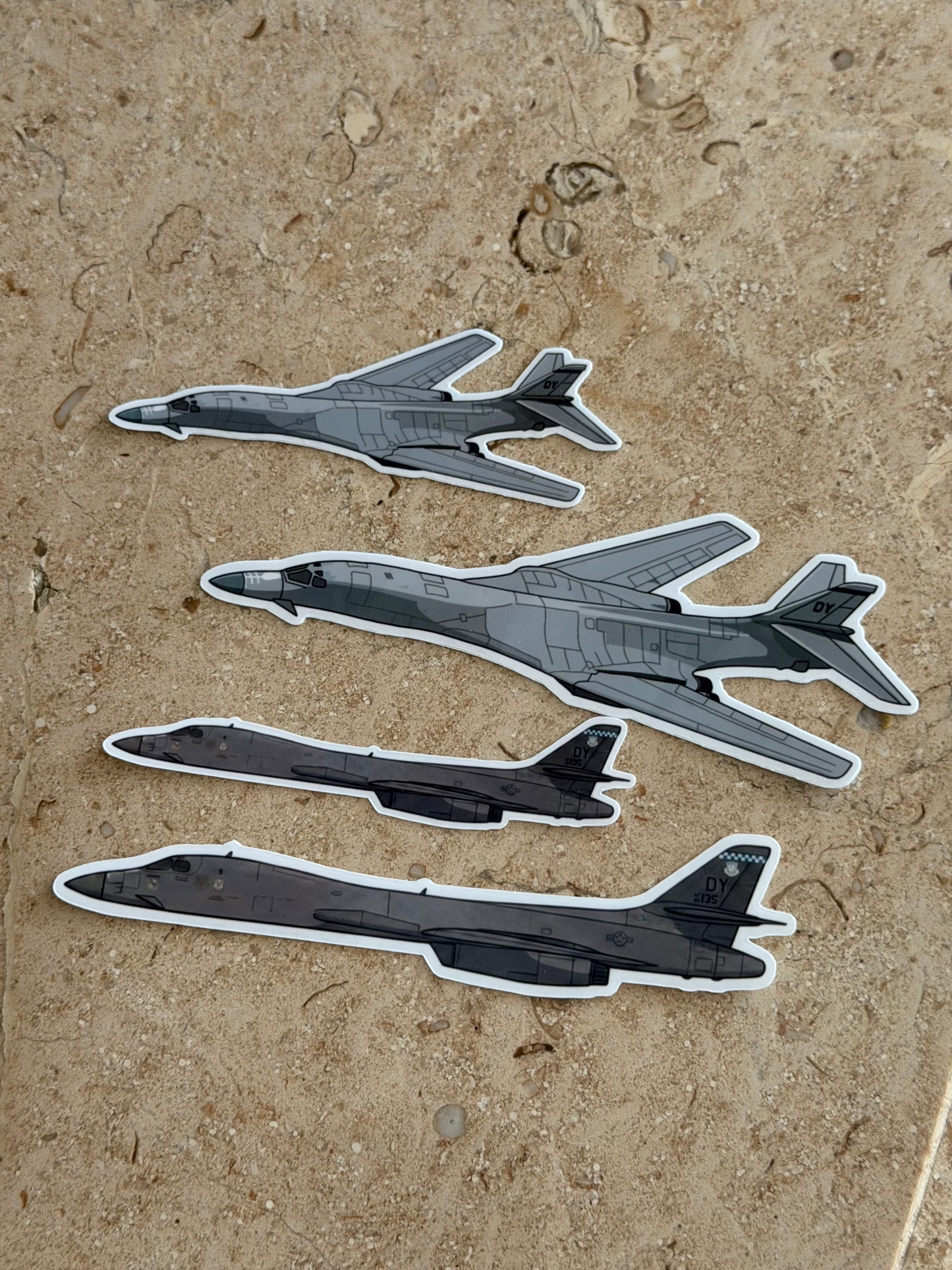 B1 Lancer Military Sticker