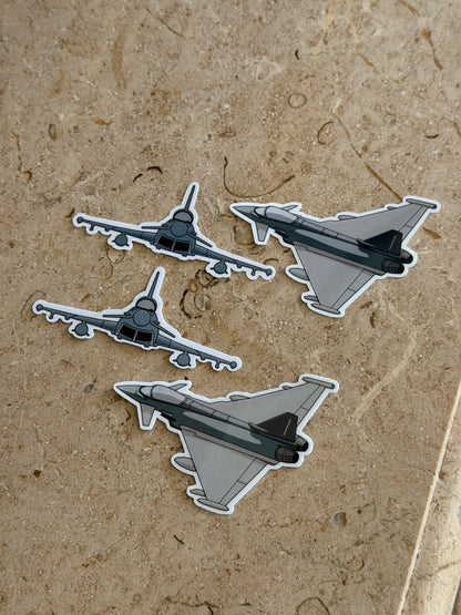 Eurofighter Typhoon Airplane Sticker