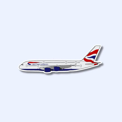 A380 Airbus Airplane Sticker