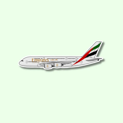 A380 Airbus Airplane Sticker
