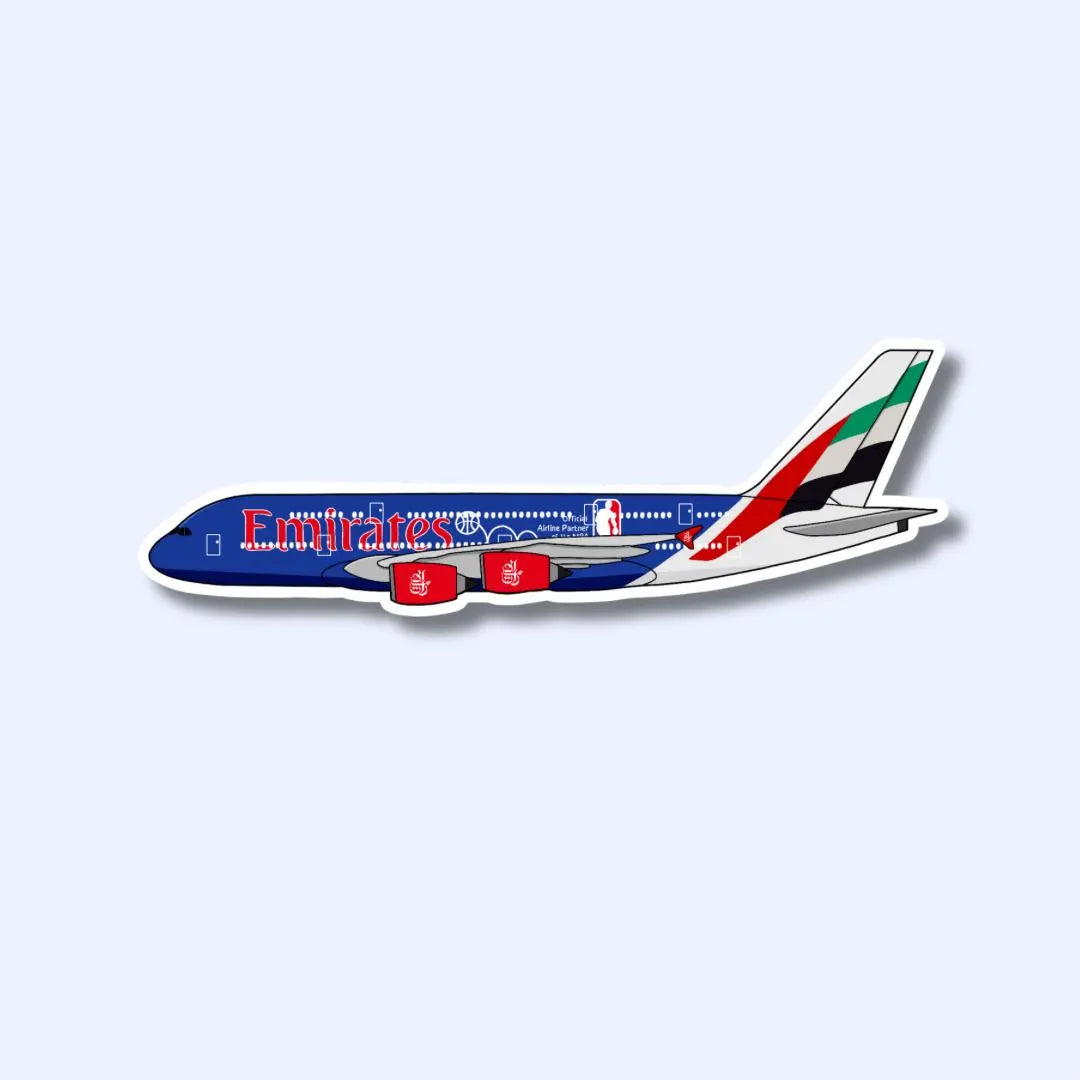 A380 Airbus Airplane Sticker